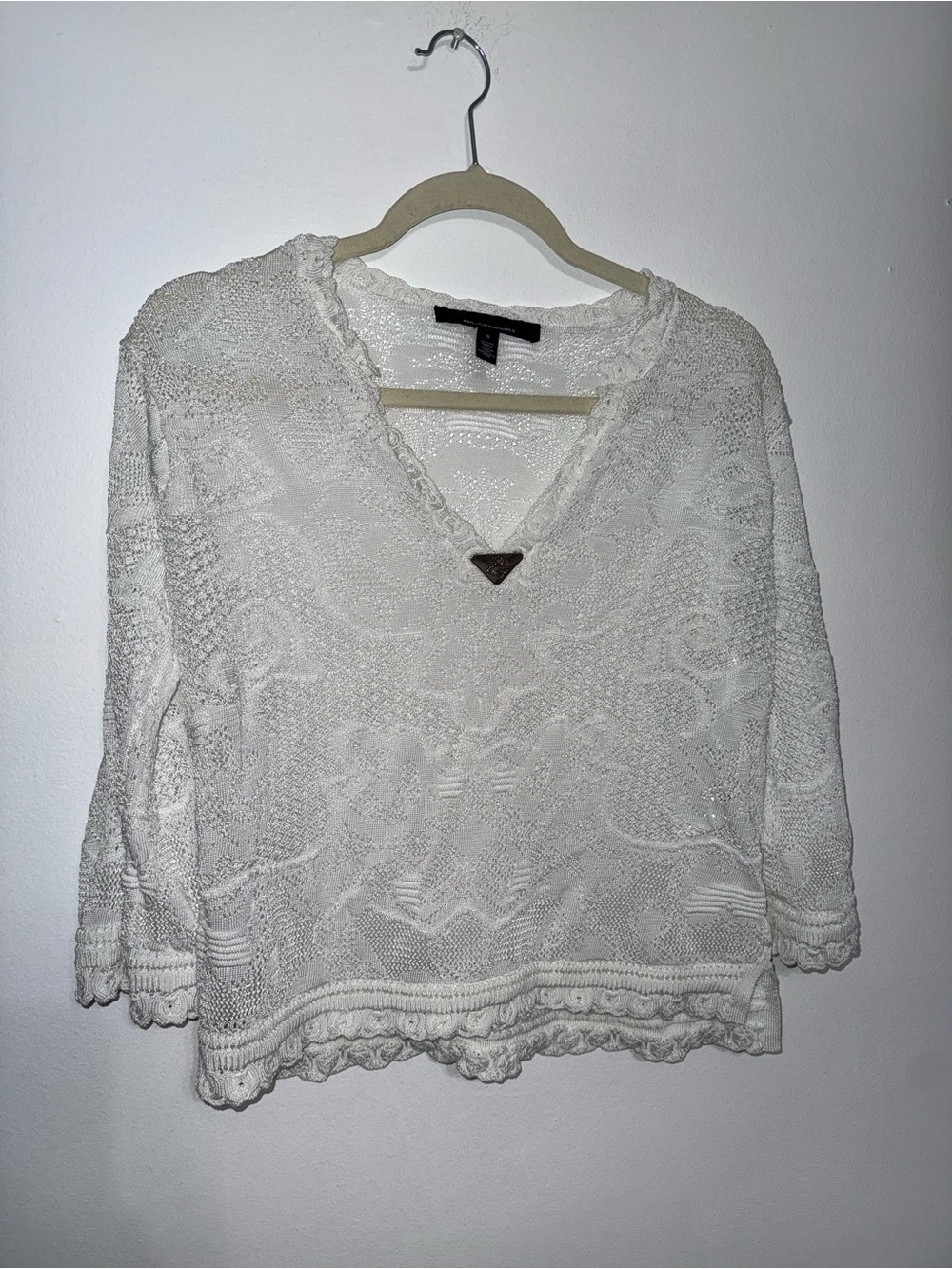 WHBM lace blouse